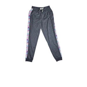 BCBG Girls Lounge Pants Sweatpants L (14/16) Gray Tie-Dye